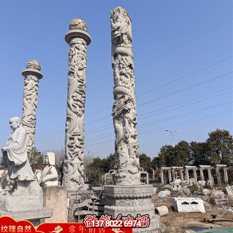 精美石雕文化庭院，欣賞絢麗景觀