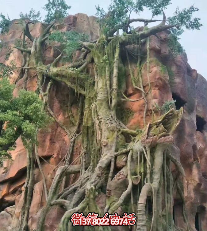 純天然石雕假山雕塑，為公園添彩添靈