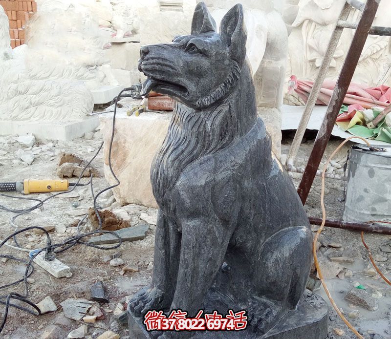 玻璃鋼仿真動(dòng)物雕塑，美化庭院景觀