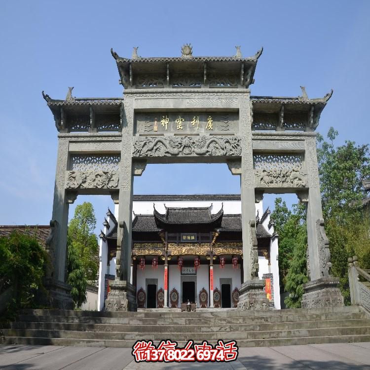 傳承中式文化，體驗大型石雕牌坊與雕塑的魅力