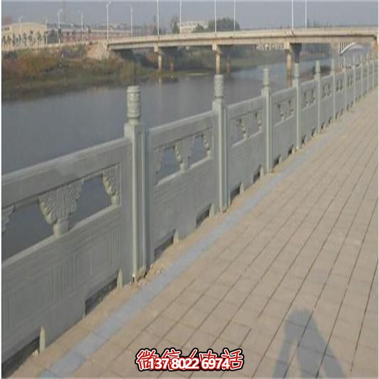 精美青石雕刻欄板，提升景區(qū)、寺廟、湖邊裝飾效果