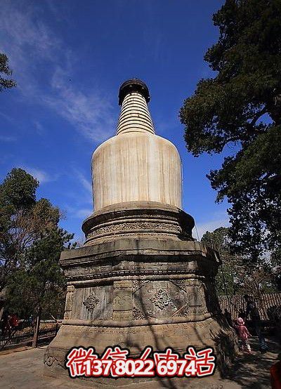 中國古代佛教漢白玉舍利塔 中國古代佛教漢白玉舍利塔