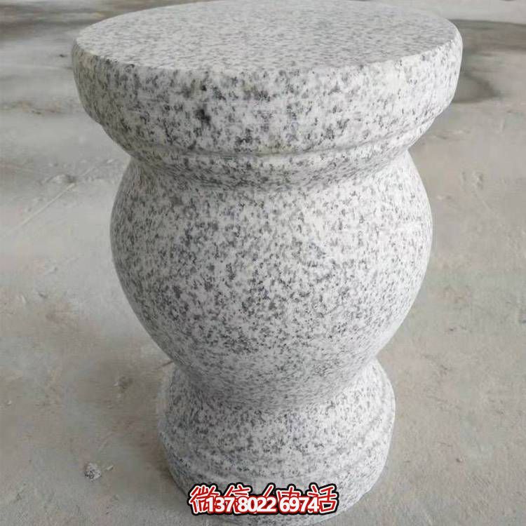 天然花崗巖圓鼓石凳，為您的庭院添彩