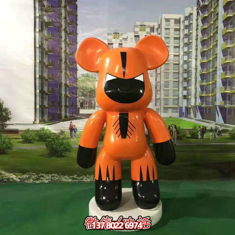 玻璃鋼制卡通公仔擺件，為您的商場裝飾增添美感