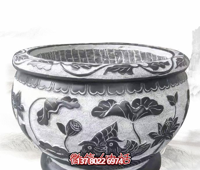 傾情精雕，高端戶(hù)外景觀缸雕塑