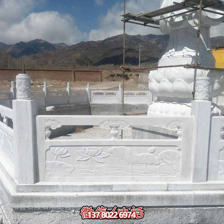 大理石欄桿雕塑，為公園、戶外景區(qū)增添優(yōu)雅氣質(zhì)