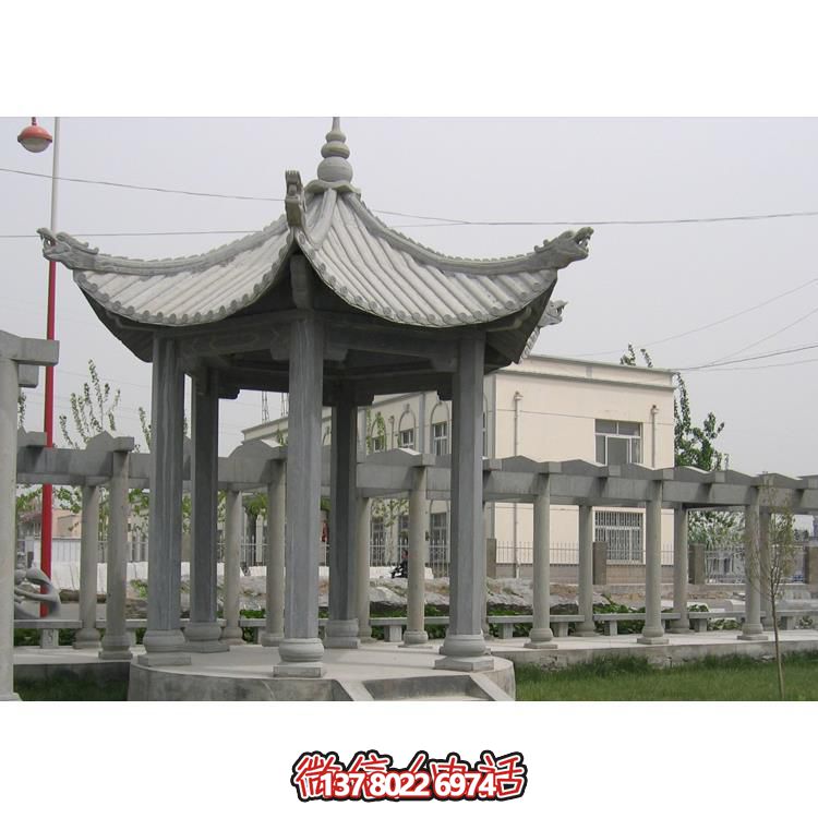 休閑涼亭，美輪美奐，環(huán)境宜人