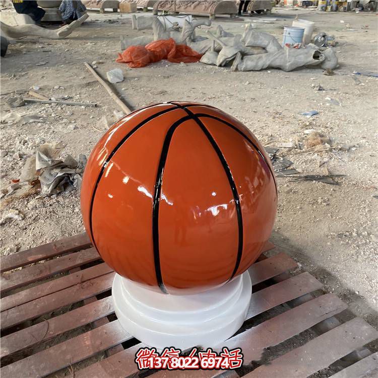 仿真玻璃鋼雕塑一款融入公園、校園、體育館的創(chuàng)意體育裝置