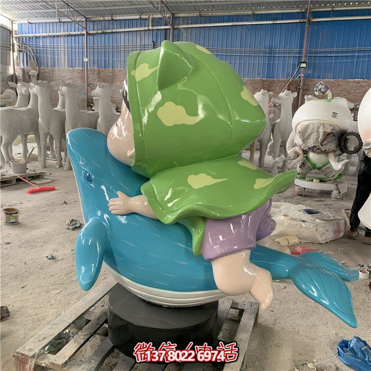 潮流玻璃鋼卡通擺件，點(diǎn)亮您的家居景觀