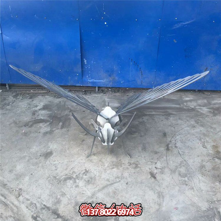 不銹鋼蝴蝶雕塑，點綴你的園林戶外空間