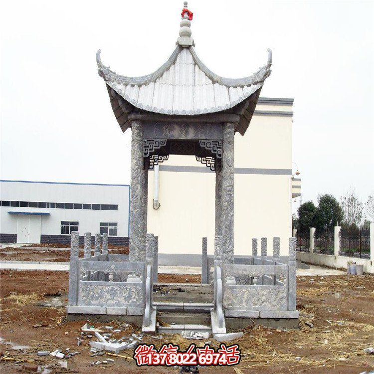 大理石石雕涼亭，為您的園林增添大型雕塑裝飾