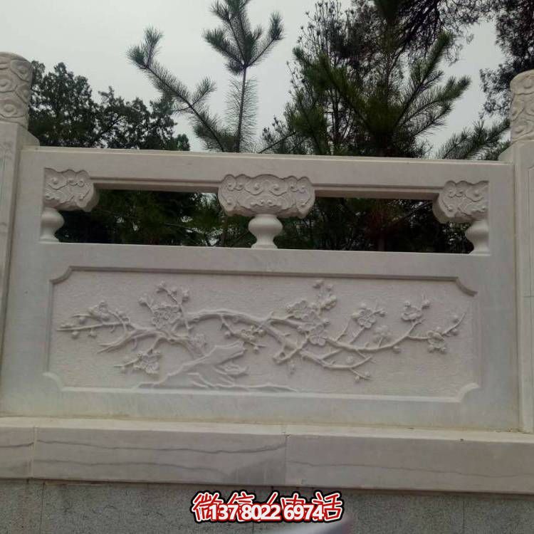 大理石石雕欄桿，給你一個安全且美麗的橋邊