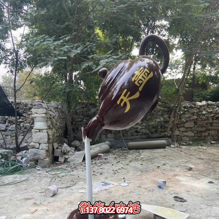 仿銅懸空流水擺件，點亮戶外公園景區(qū)