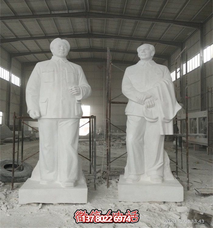 毛澤東偉人雕像，大型漢白玉雕刻，適宜于廣場(chǎng)等場(chǎng)所