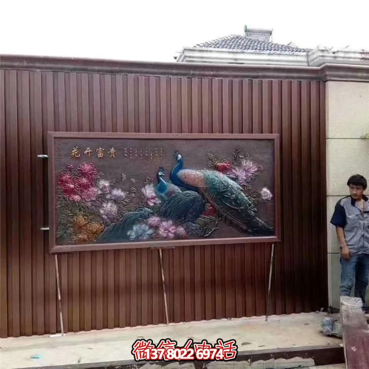 中式風(fēng)格裝飾壁畫，讓您的家園更加富貴