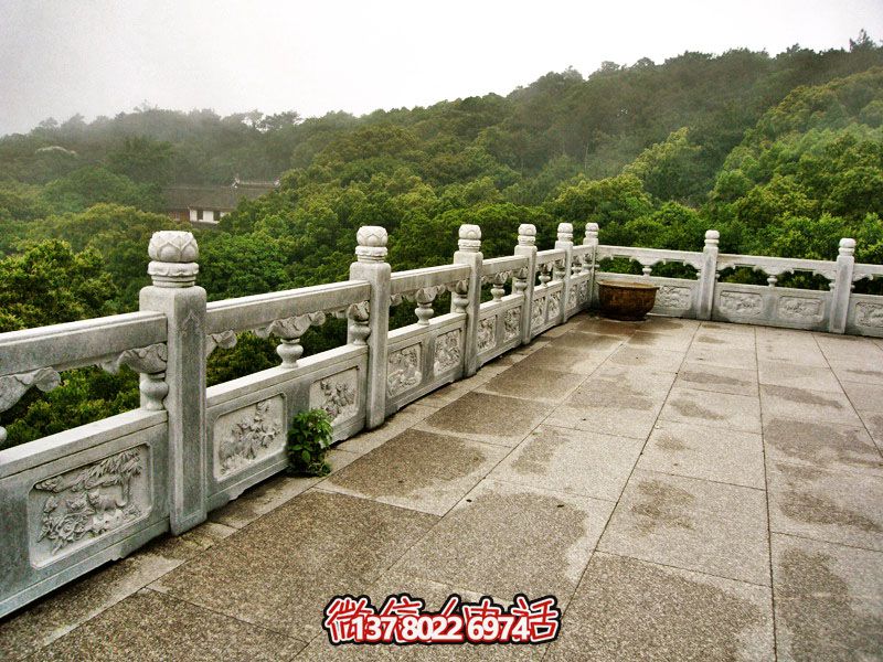 穿越古典，現(xiàn)代與古老相結(jié)合大理宮殿陽臺(tái)戶外石欄桿之旅