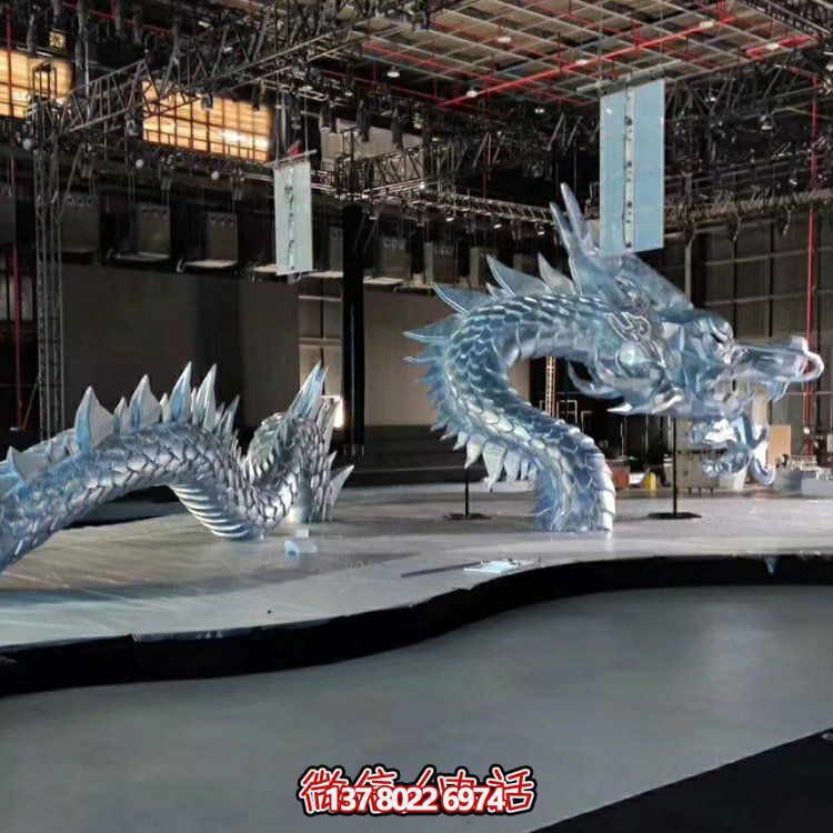 創(chuàng)意玻璃鋼龍雕塑，點亮景觀園林