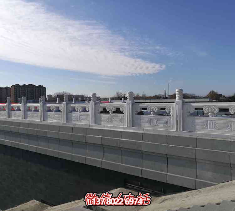 精美石雕橋欄桿，藝術(shù)美學完美結(jié)合
