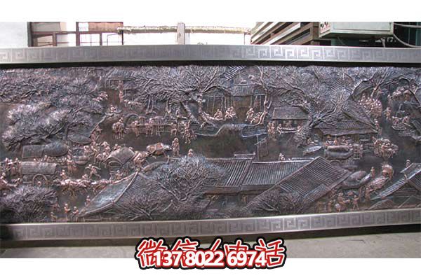 清明上河圖浮雕，欣賞千年藝術(shù)精髓