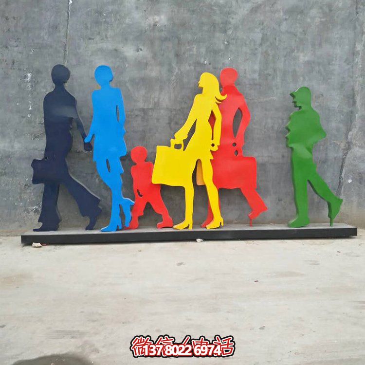 玻璃鋼雕塑裝飾擺件，點綴商場購物街步行街