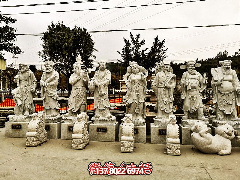 游覽大理古城，欣賞至尊神佛石雕八仙雕塑