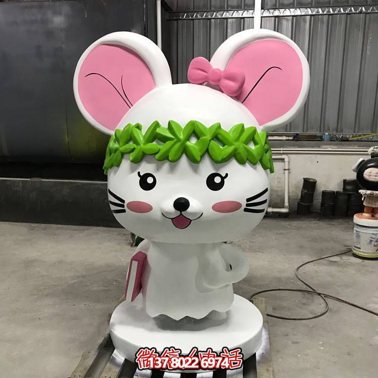 玻璃鋼制動(dòng)物景觀擺件，專為幼兒園兒童打造