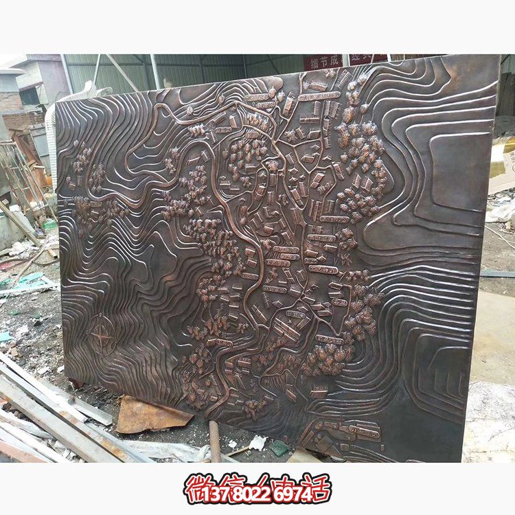 精致雅致的園林景觀浮雕、壁畫及雕塑裝置的完美結(jié)合