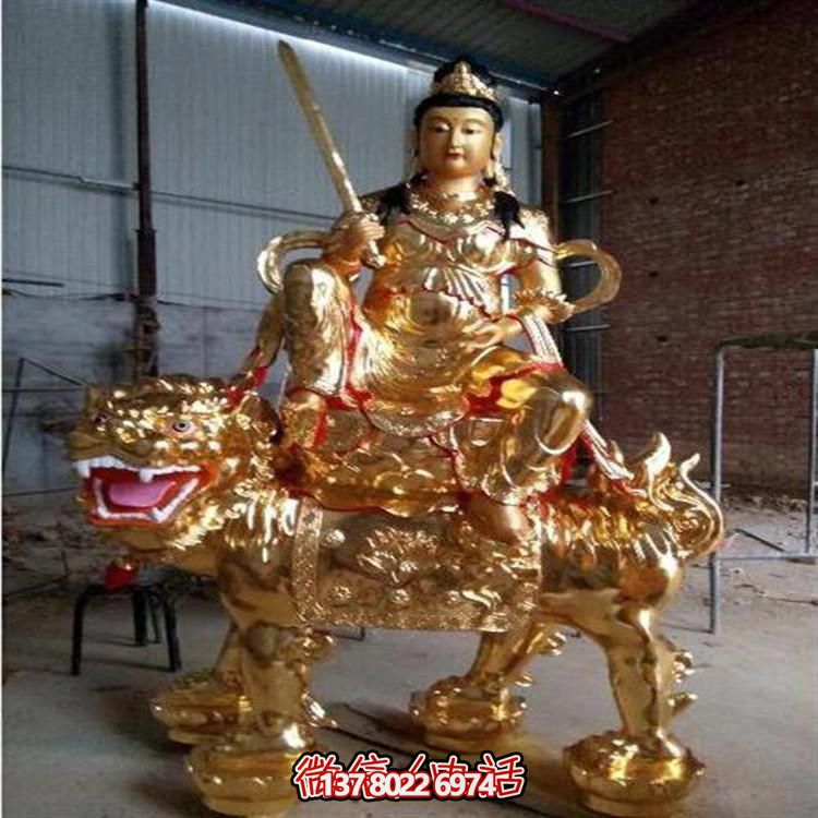 文姝普賢玻璃鋼雕塑，為景區(qū)和寺廟增添大型藝術(shù)裝置