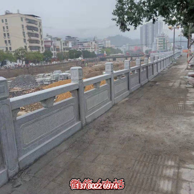 精美大理石雕塑圍欄，美化您的城市河道