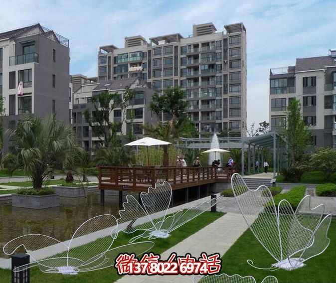 網格不銹鋼小區(qū)蝴蝶雕塑 網格不銹鋼小區(qū)蝴蝶雕塑