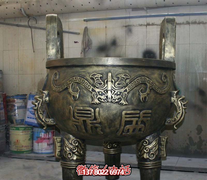 祠堂香爐上香銅雕塑鼎雕塑 祠堂香爐上香銅雕塑鼎雕塑