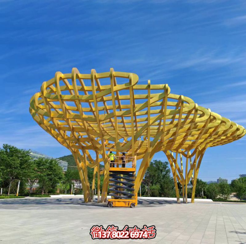 鳥(niǎo)巢不銹鋼雕塑